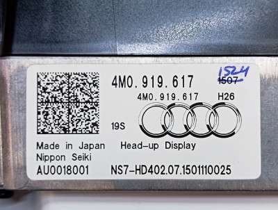 Проекція на лобове Audi Q7 4M(2015-2020)