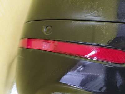Бампер задний Volkswagen Touareg (2003-2006) дорестайл