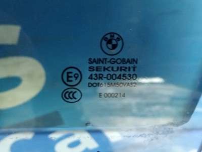 Скло бокових дверей передніх лівих BMW X5 E70 (2010-2013) рестайл