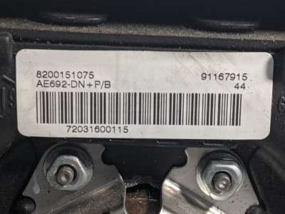 Подушка безпеки в кермо Renault Trafic II, Opel Vivaro II, Nissan Primastar II (2006-2014) рестайл