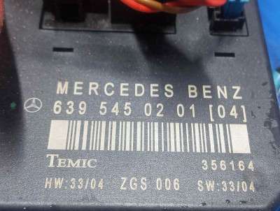 Блок комфорта Mercedes-Benz Vito W 639 (2003-2010) дорестайл
