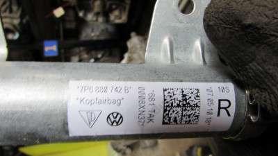 Подушка безпеки бокова (шторка) Volkswagen Touareg NF (2010-2014)