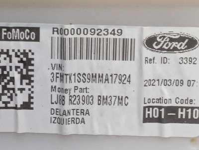 Обшивка (карта) двері передньої лівої Ford Mustang Mach-E  Select Premium  ( 2019 - 2026 )