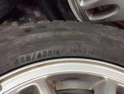 Колісний диск литий Mercedes-Benz Vito W 639 (2003-2010) дорестайл