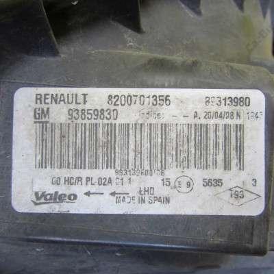 Фара передня права Renault Trafic II, Opel Vivaro II, Nissan Primastar II (2006-2014) рестайл