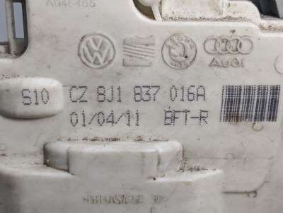 Замок дверей передньої правої Volkswagen Touareg NF (2010-2014)