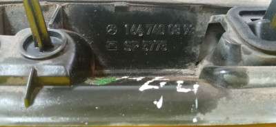 Планка підсвічування номера Mercedes ML W164 (2005-2011)