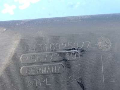 Водосток захист жабо BMW 3 E92 (2006-2010)