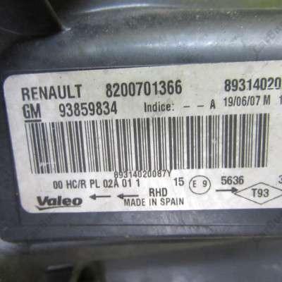 Фара передня права Renault Trafic II, Opel Vivaro II, Nissan Primastar II (2006-2014) рестайл - 4