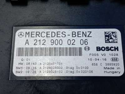 Блок предохранителей Mercedes-Benz W212 E350 (2009-2016)