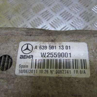 Интеркулер (радиатор интеркулера) Mercedes-Benz Vito W 639 (2010-2014) рестайл