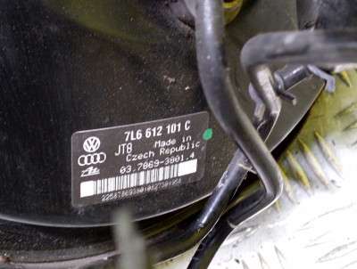 Підсилювач гальм вакуумний Volkswagen Touareg (2007-2010) рестайл
