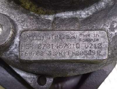 Турбіна Volkswagen Touareg (2007-2010) рестайл
