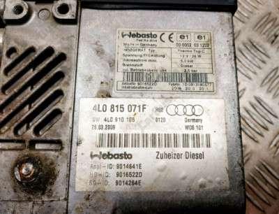 Отопитель автономный (Webasto) Audi Q7 (2010-2015)
