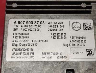 Підсилювач акустичної системи Mercedes-Benz Sprinter W907 (2014-2024)