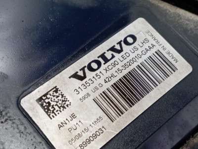 Фара передня ліва VOLVO XC90