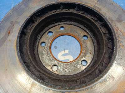 Диск гальмівний передній Volkswagen Touareg (2003-2006) дорестайл