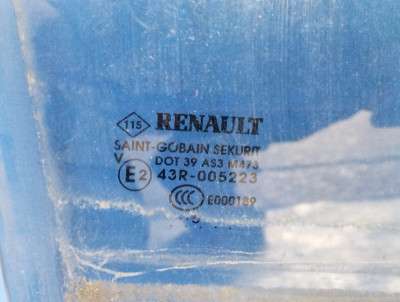Стекло боковой двери задней правой Renault Zoe (2012-2019)