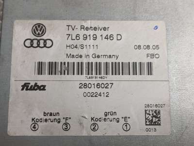 TV тюнер Volkswagen Touareg (2003-2006) дорестайл