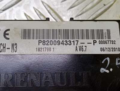 Иммобилайзер (блок иммобилайзера) Renault Trafic II, Opel Vivaro II, Nissan Primastar II (2006-2014) рестайл