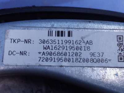 Подушка безпеки в кермо Mercedes-Benz Sprinter W 906 (2006-2014) дорестайл