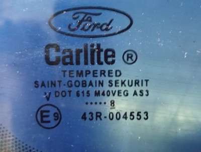 Скло кватирки двері задньої правої Ford Escape 3 FL ( 2012 - 2019 )