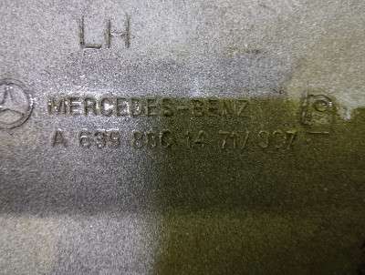 Ікло (кут) бампера лівий Mercedes-Benz Vito W 639 (2003-2010) дорестайл