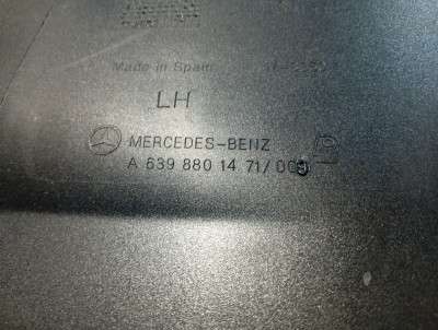 Ікло (кут) бампера лівий Mercedes-Benz Vito W 639 (2010-2014) рестайл