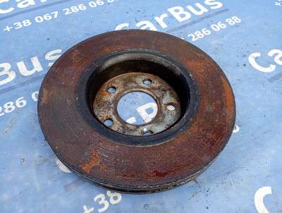 Диск гальмівний передній Renault Trafic II, Opel Vivaro II, Nissan Primastar II (2006-2014) рестайл