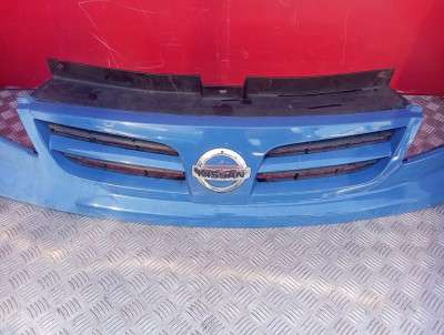 Накладка бампера переднего центральная Renault Trafic II, Opel Vivaro II, Nissan Primastar II (2006-2014) рестайл