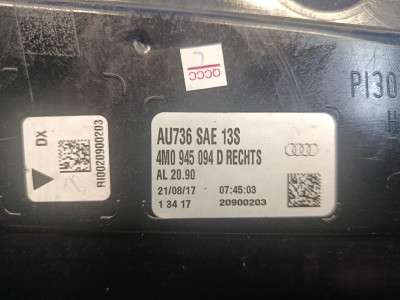 Ліхтар задній правий Audi Q7 4M(2015-2020)