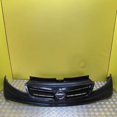 Накладка бампера переднього центральна Renault Trafic II, Opel Vivaro II, Nissan Primastar II (2006-2014) рестайл