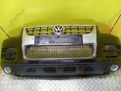 Бампер передній Volkswagen Touareg (2007-2010) рестайл