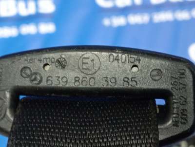 Ремень безпеки передній правий Mercedes-Benz Vito W 639 (2003-2010) дорестайл