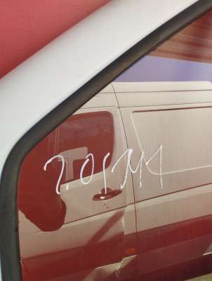 Дверь передняя левая Renault Trafic II, Opel Vivaro II, Nissan Primastar II (2006-2014) рестайл
