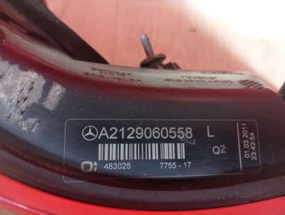 Фонарь задний левый E-class W212