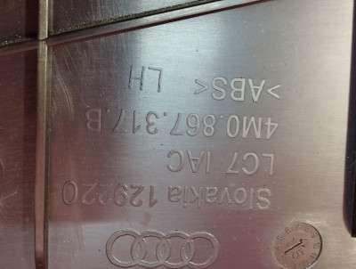 Обшивка (карта) двери задней левой Audi Q7 4M(2015-2020)
