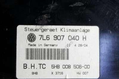 Панель керування клімат-контролю Volkswagen Touareg (2003-2006) дорестайл
