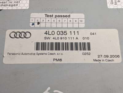 Ченджер компакт дисков CD-ченджер Audi Q7 (2006-2009)