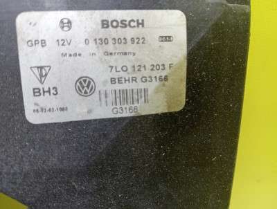 Диффузор (кожух вентилятора) Volkswagen Touareg (2007-2010) рестайл