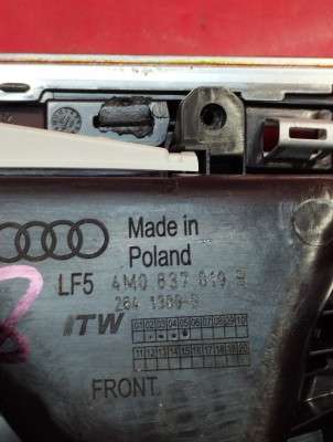 Ручка двери внутренняя передняя левая Audi Q7 4M(2015-2020)