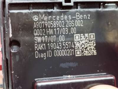 Кнопка склопідйомника Mercedes-Benz Sprinter W907 (2014-2024)