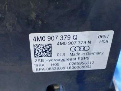 Модуль (блок) ABS Audi Q7 4M(2015-2020)