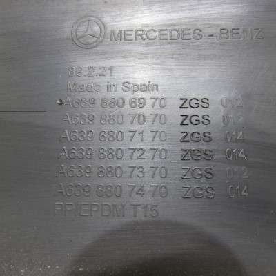 Бампер передній Mercedes-Benz Vito W 639 (2010-2014) рестайл