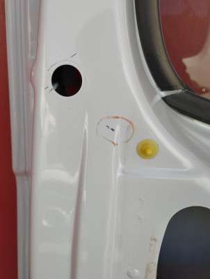 Дверь передняя правая Renault Trafic II, Opel Vivaro II, Nissan Primastar II (2006-2014) рестайл