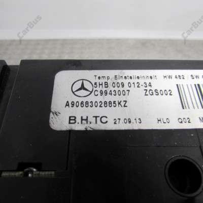 Блок управления климат-контроля Mercedes-Benz Sprinter W 906 (2006-2014) дорестайл